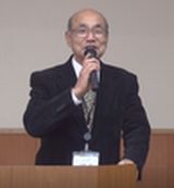 福嶌親睦担当の開会の辞