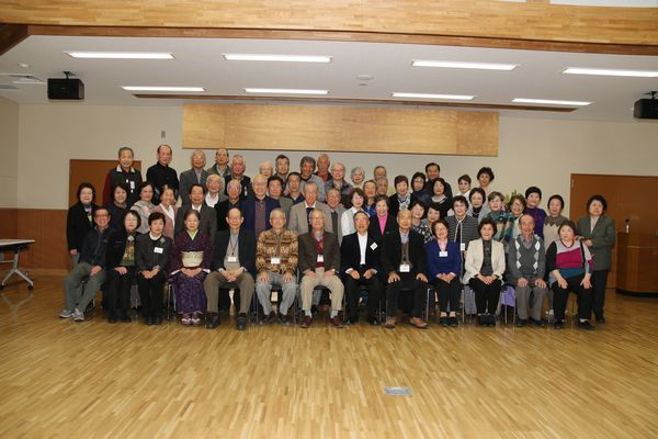 会員出席者の集合写真